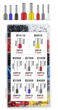 Wozobuy%20Yüksük%20Sıkma%20Pensesi%20%20HSC8%206-6%20(0.25-6mm%20²%20Yüksük)%20%20ve%202000%20Adet%20Yüksük%20