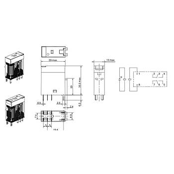 G2R-2-SN%2024VAC%205A%202CO%20Kontaklı%20Röle%20OMRON