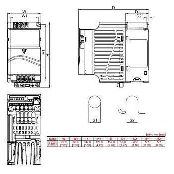 Delta%20VFD007E21T%200,75%20KW%20Tek%20Faz%20220VAC%20Beslemeli%20Sürücü