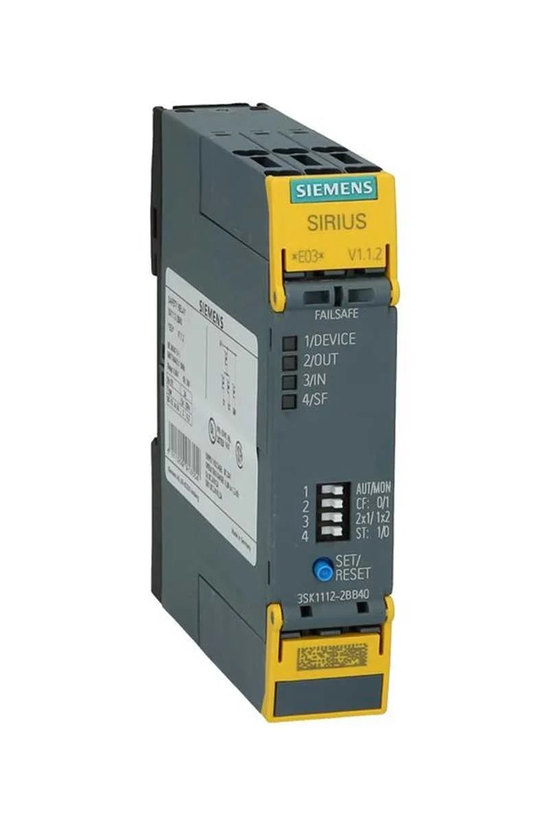 Siemens%203SK1112-2BB40%20Cat%204/Sil%203/Pl%20e%2024V%20DC%20Standart%20Emniyet%20Rölesi