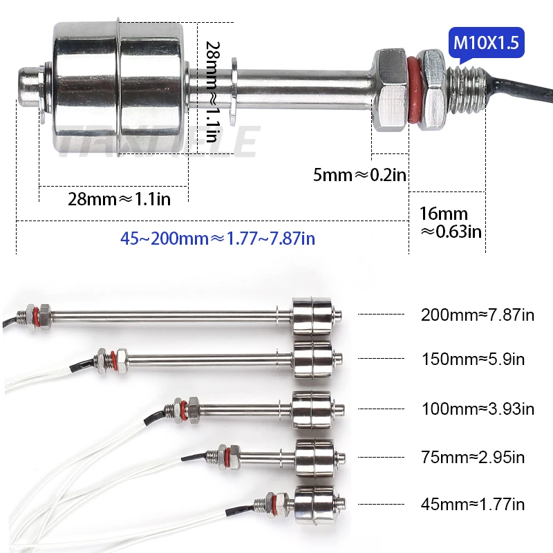 Metal%20Sıvı%20Seviye%20Sensörü%20200%20MM