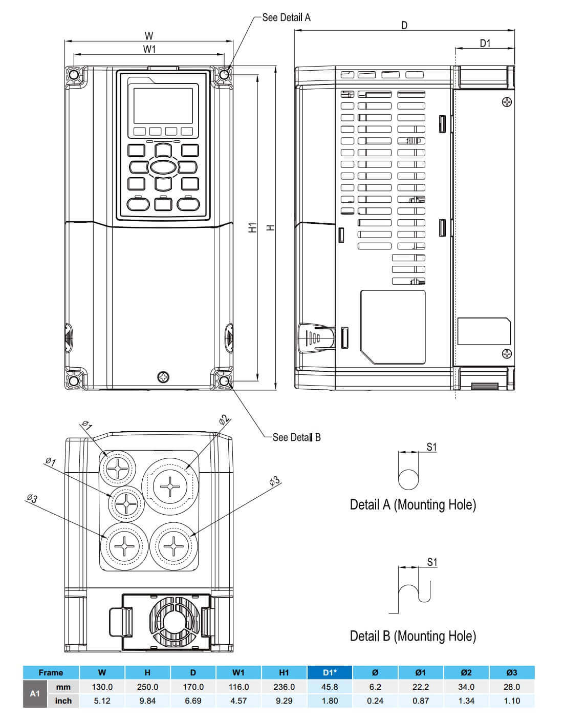 DELTA%20VFD055C43A%205,5%20KW%203/3%20Faz%20Hız%20Kontrol%20Cihazı%20(Sürücü)%20