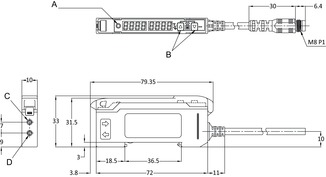 Leuze%20LV462B/24-150-M8%20Fiber%20Optik%20Sensör