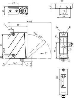 Leuze%20ODSL%2096B%20M/C66-S12%20Optik%20Mesafe%20Sensörü