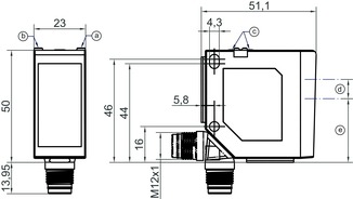 Leuze%20ODS110L1.3/LCT-M12%20Optik%20Mesafe%20Sensörü