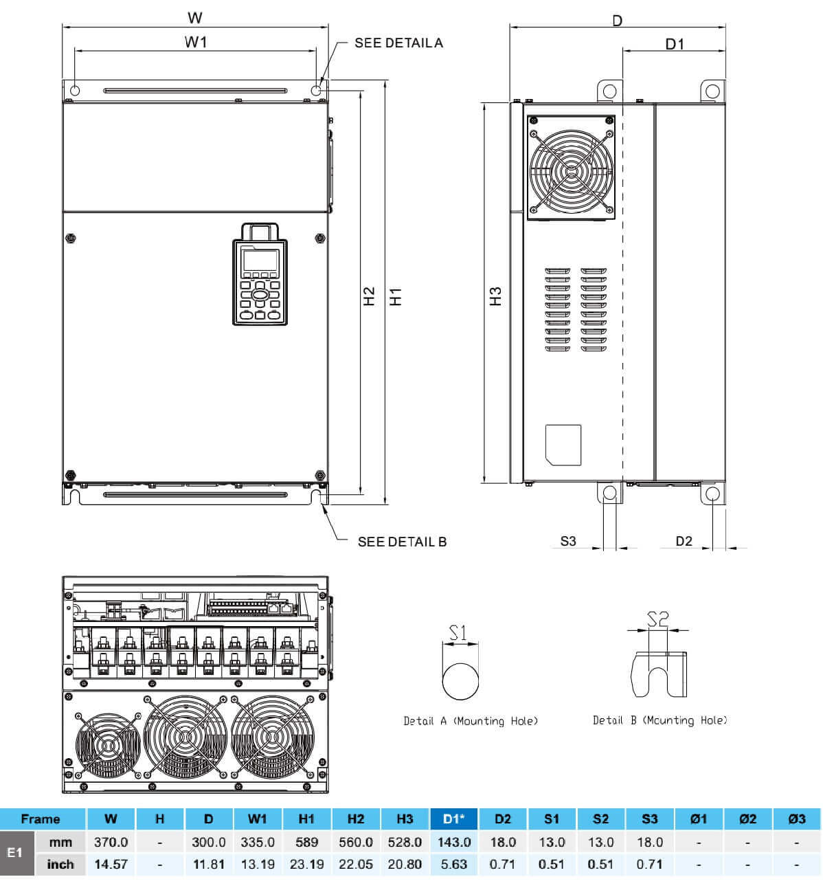 DELTA%20VFD1100C43A%20110%20KW%203/3%20Faz%20Hız%20Kontrol%20Cihazı%20(Sürücü)%20