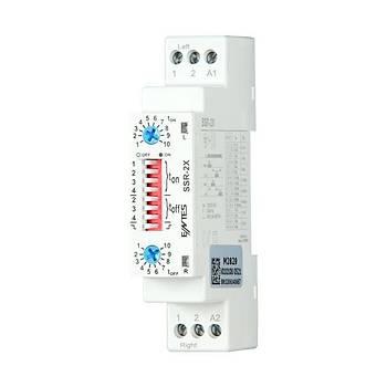 Entes SSR-2X 0.1sn-60saat Ayarlanabilir Ray Tipi Sağ-Sol Zaman Rölesi